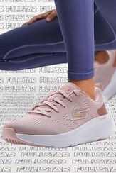 تصویر خنک شده هوا Goga Mat Pink Walk کفش Run Comfort زنانه در حال راه رفتن اجرا کفش صورتی اسکچرز Skechers 