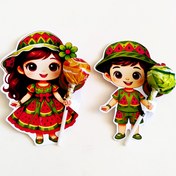 تصویر گیفت آبنبات یلدا - دختر 