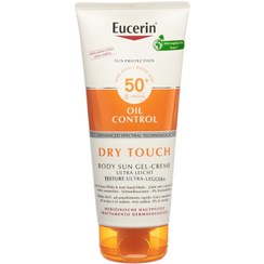 تصویر ژل ضد آفتاب صورت و بدن اوسرین با SPF50 فاقد چربی مدل Dry Touch Ultra Light حجم 200 میل اصل 
