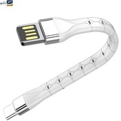 تصویر کابل تایپ سی هیسکا مدل LX1015 طول 0.15 متر Type-C Cable Hiska LX1015