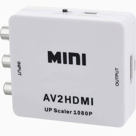 تصویر تبدیل AV به HDMI وی نت V-COAV2HDM 