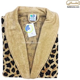 تصویر حوله تن پوش پودایران طرح پلنگی سایز L ضد حساسیت 