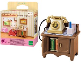 تصویر ست تلفن کلاسیک عروسک های Sylvanian Families 