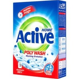 تصویر پودر ماشین لباسشویی اکتیو مدل Poly Wash Active Poly Wash Washing Machine Powder 500g