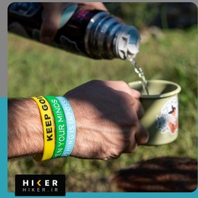 تصویر دستبند سیلیکونی NOTHING IS IMPOSSIBLE مدل 0563 