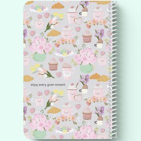 تصویر دفتر خط دار سیمی " ‌Sweet " 