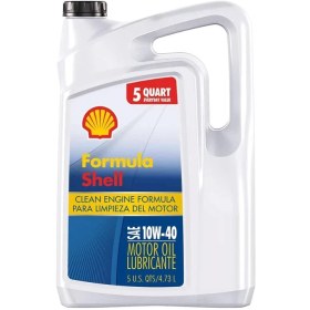 تصویر روغن موتور شل مدل Formula 10W-40 حجم 4.73 لیتر 