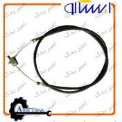 تصویر کابل ترمز دستی وسط ایساکو مناسب برای پژو پارس 