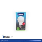 تصویر لامپ 12W حبابی LED مهتابی سیماران 