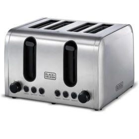 تصویر توستر نان بلک اند دکر مدل ET444 BLACK+DECKER 4-Slice Toaster