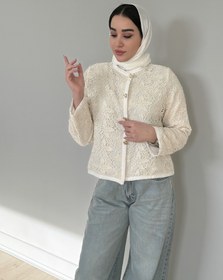 تصویر کراپ کت گیپور زنانه 