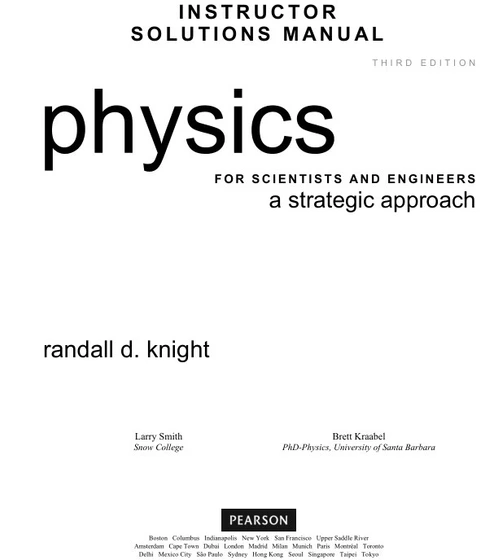 خرید و قیمت کتاب Physics for Scientists and Engineers - Solution Manual ...