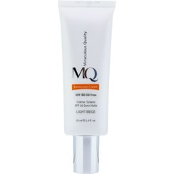 تصویر کرم ضد آفتاب رنگی SPF50 ام کیو MQ مدل Light Beige Normal بژ روشن 55ml 