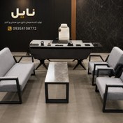 تصویر نیم ست مدرن زنبوری 