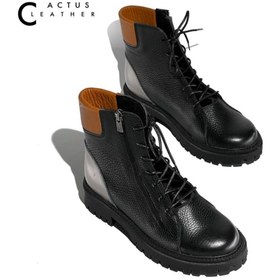 تصویر نیم بوت چرم کاکتوس ws 4029 Cactus leather ws4029