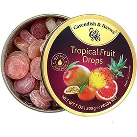 تصویر آبنبات کاوندیش اند هاروی Cavendish & Hervey مدل Tropical Fruit 