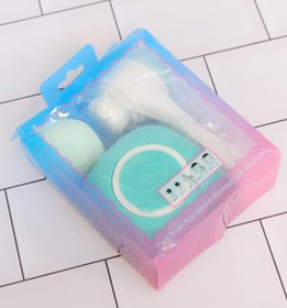 تصویر پک سه تکه فیس براش و پد مخزن دار 