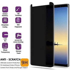 تصویر گلس یو وی امنیتی سامسونگ UV Nano Glass Privacy Samsung Galaxy Note 8 