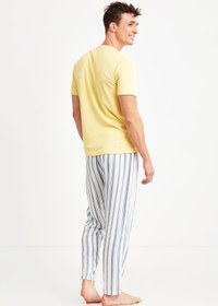 تصویر ست لباس راحتی مردانه زرد برند nautica EFHJNX56 ا M134 Pijama Takım M134 Pijama Takım