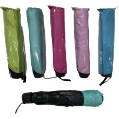 تصویر چتر تاشو رنگی مدل باران 