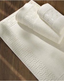 تصویر ست حوله ۳ تکه اَپونج از پنبه فوق‌العاده نرم | اوپولو برند soley | Oppolo | Extra Soft Cotton Eponj 3-Piece Towel Set