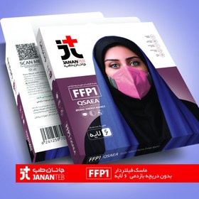 تصویر ماسک FFP1 بزرگسال فیلتردار بدون دریچه بازدمی 6 لایه 