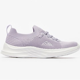 تصویر کفش ورزشی دخترانه بدون بند با جزئیات بند و نوار کششی برند oaklan by shoexpress Girls Solid Slip On Sports Shoes with Lace Detail and Pull Tabs