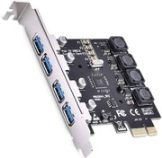 تصویر کارت 4 پورت USB 3.0 ا USB 3.0 PCI Express CARD USB 3.0 PCI Express CARD