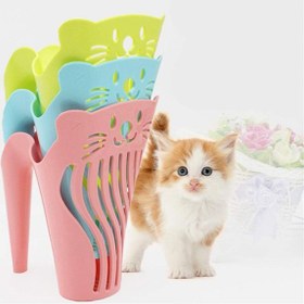 تصویر بیلچه خاک گربه مدل تینو tino Cat Litter Scoop