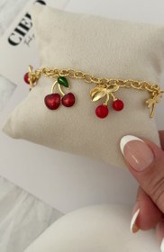 تصویر دستبند چارم گیلاسی 