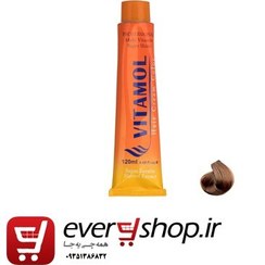 تصویر رنگ مو گیاهی ویتامول سری Copper مدل Medium Blonde شماره 7.۴ 