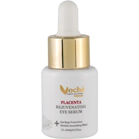 تصویر سرم مناسب چروک های دور چشم وچه حاوی عصاره پلاسنتا 15 میلی لیتر Voche Placenta Rejuventating Eye Serum 15 ml