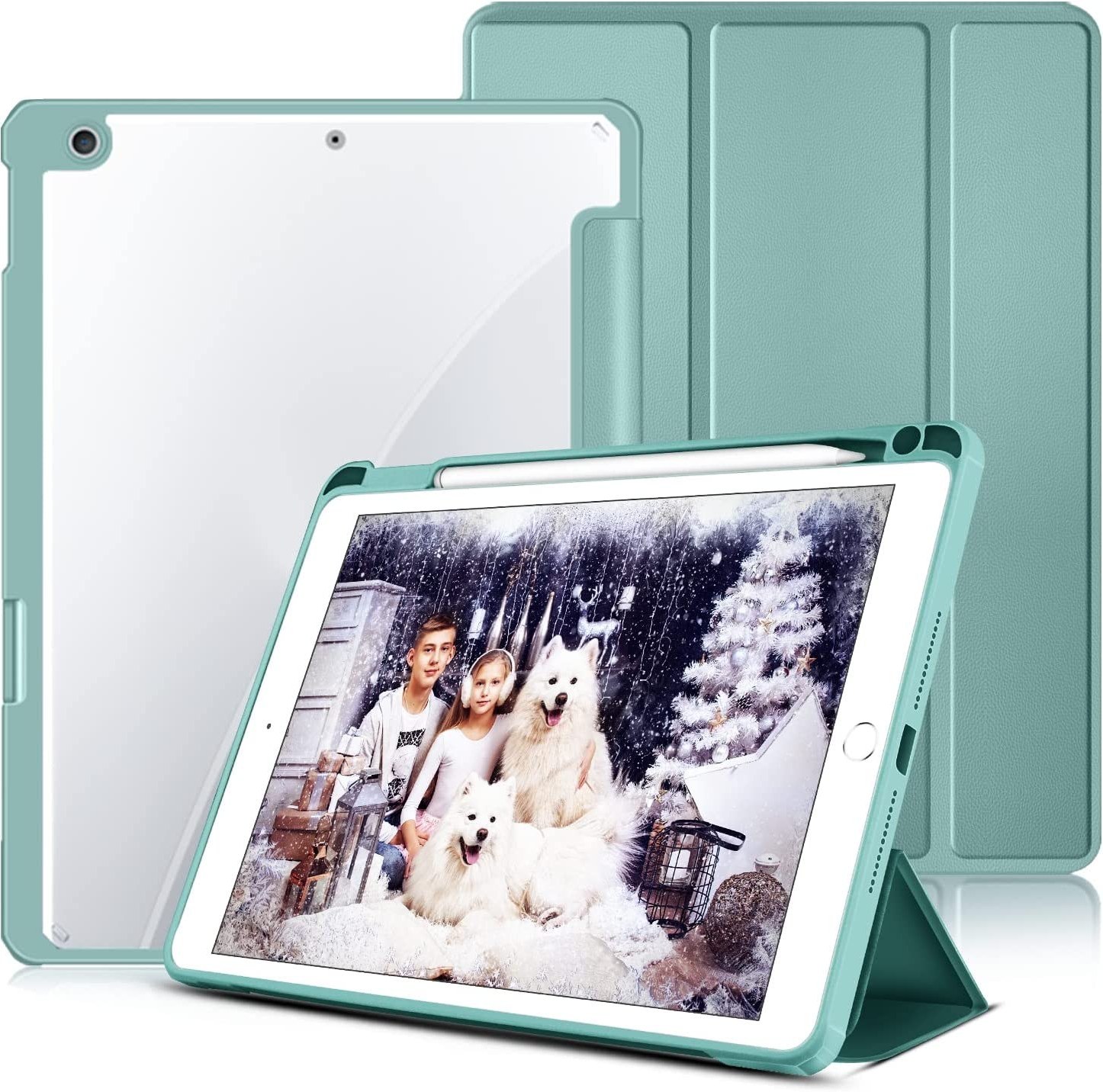 OKP for New iPad 10th Generation Case 2022, ipad 10.9 inch Case with  Trifold Stand, Auto Wake/Sleep, Protective Cover with Slim Lightweight  Clear PC