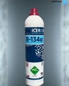 تصویر گاز یک کیلویی R134A ایسرون 1000 gr iceron refrigerant gas