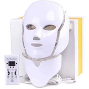 تصویر ماسک LED حرفه ای صورت و گردن 