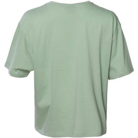 تصویر تی شرت آستین کوتاه زنانه سبز برند hummel 911576-8123 ا Hmlfreya T-shırt T-shirt Hmlfreya T-shırt T-shirt
