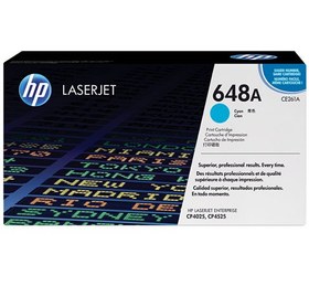 تصویر کارتریج آبی HP 648A HP 648A Cyan Toner Cartridges