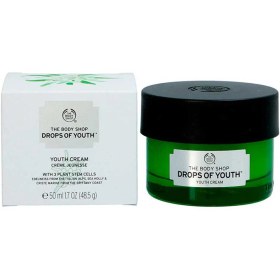 تصویر کرم جوانساز صورت بادی شاپ مدل drops of youth حجم 50 میلی لیتر Body shop rejuvenating face cream model drops of youth 50ml