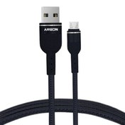 تصویر کابل شارژ USB به MicroUSB آرسون مدل AN-CA15 طول 1متر 