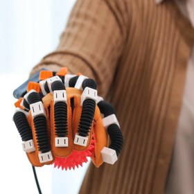 تصویر دستکش رباتیک توانبخشی و فیزیوتراپی دست و انگشتان ویریهاب مدل SL-FR02 