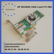 تصویر کارت HBA سرور اچ پی SN1000q Dual Port 16Gb 