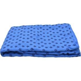 تصویر مت یوگا حوله ای استپ دار : yoga towel