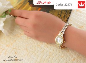 تصویر ساعت مچی زنانه و دخترانه رویال کرون بند استیل ROYAL CROWN 