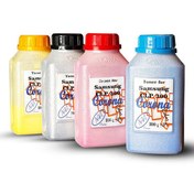 تصویر ست چهارتایی تونر سامسونگ رنگی clp 300 کرونا 