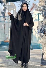 تصویر چادر دانشجویی مچ مخمل 