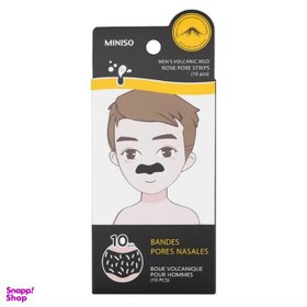 تصویر چسب‌ پاک کننده بینی مردانه مینیسو مدل M-1006 