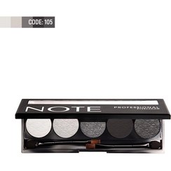 تصویر سایه چشم پروفشنال 5رنگ 103 نوت 10 گرم Note professional eyeshadow 5colors No103 10g