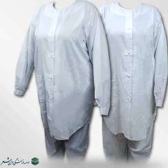 تصویر مانتو تک سفید 