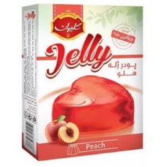 تصویر پودر ژله هلو 100گرم گلیران 