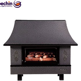 تصویر بخاری گازی شومینه ای نیک کالا مدل ثمین MC25 Niccala Samin MC25 Fireplace Gas Heater